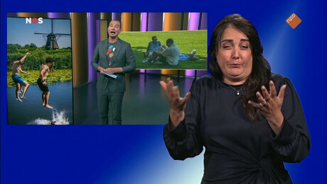 NOS Jeugdjournaal met gebarentaal